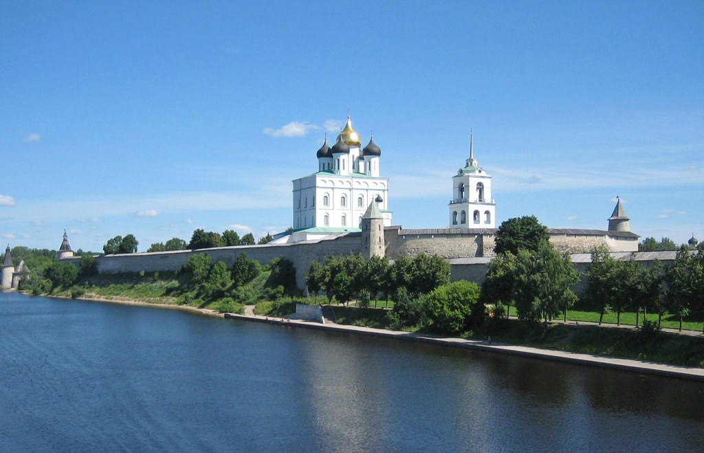 Pskov in Russia 
