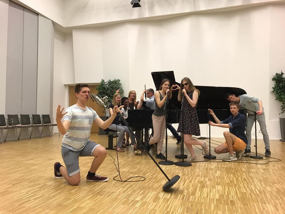 Studioaufnahmen für unsere Sänger Studioaufnahmen für unsere Sänger