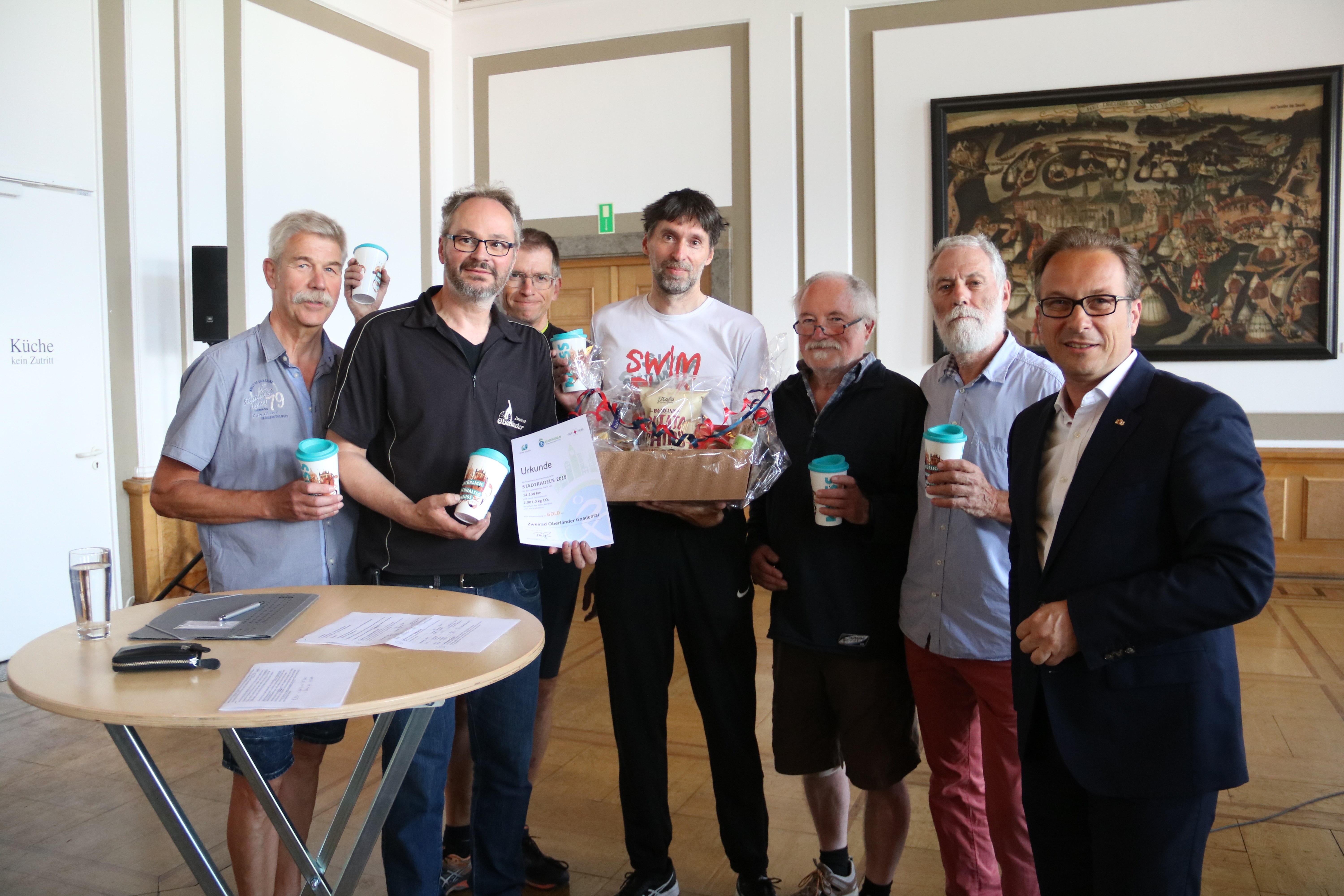 Siegerehrung - Stadtradeln 2019