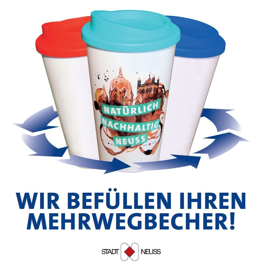 Mehrwegbecher befüllen lassen