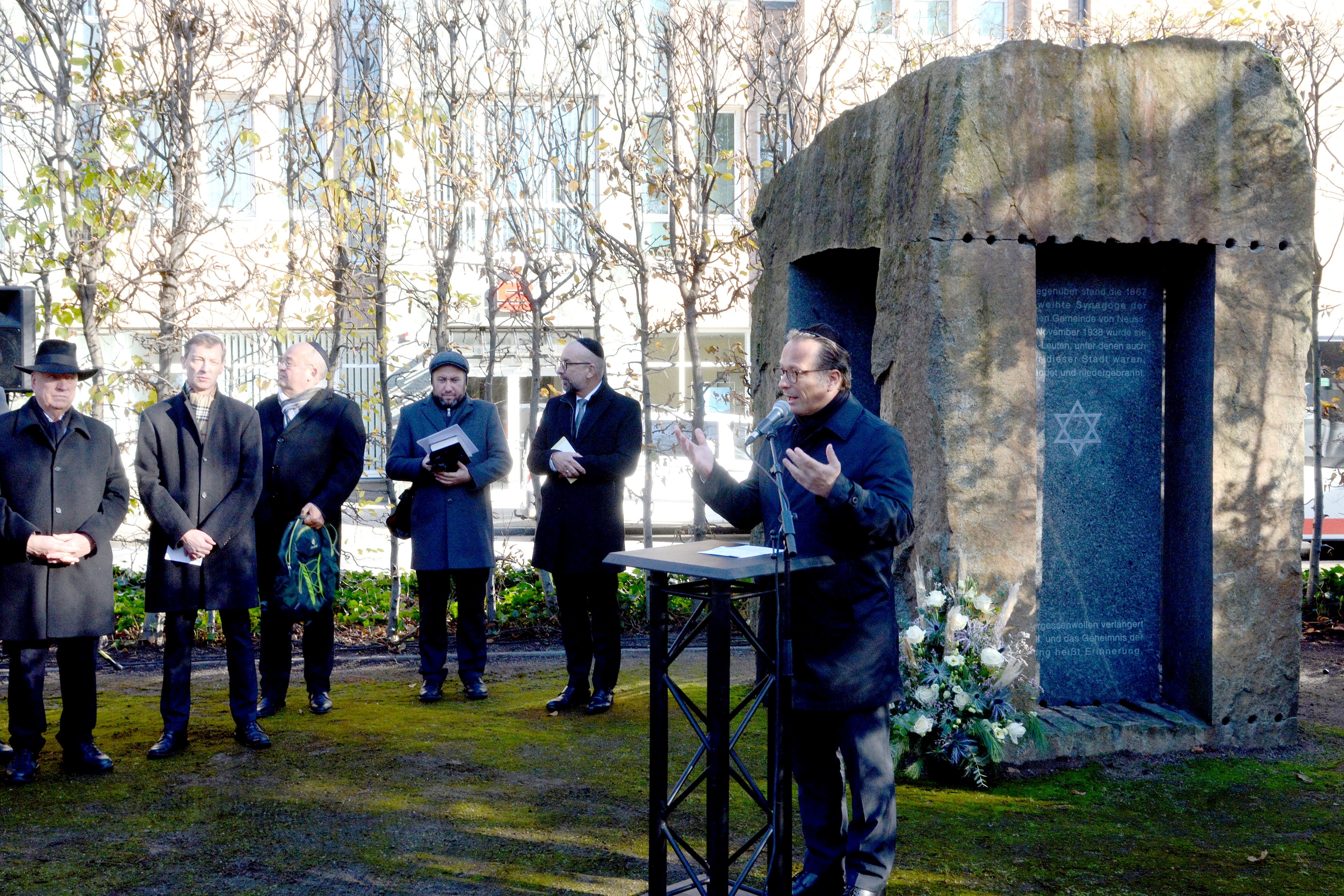 Neuss erinnert an die Reichspogromnacht Neuss erinnert an die Reichspogromnacht