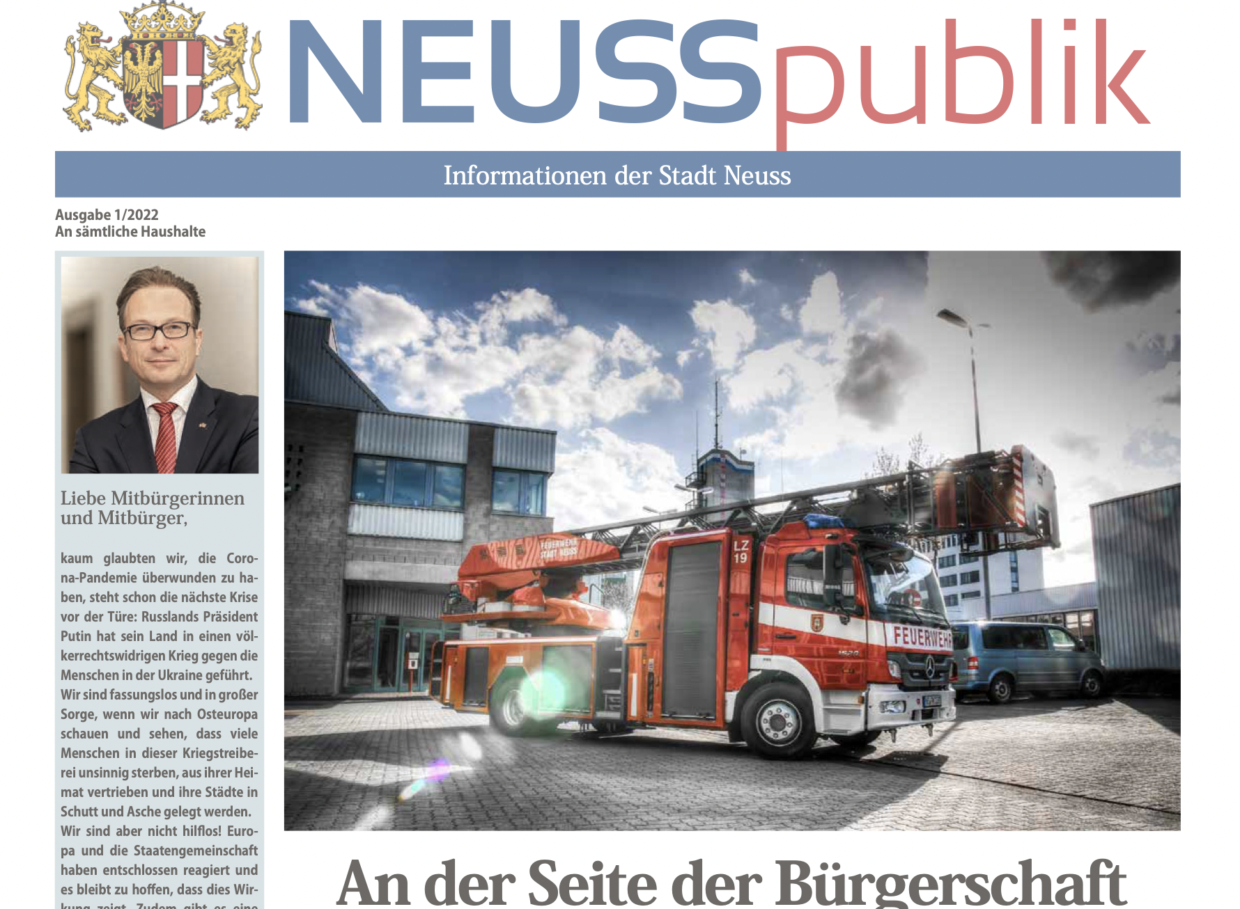 NEUSSpublik 1/2022 NEUSSpublik 1/2022