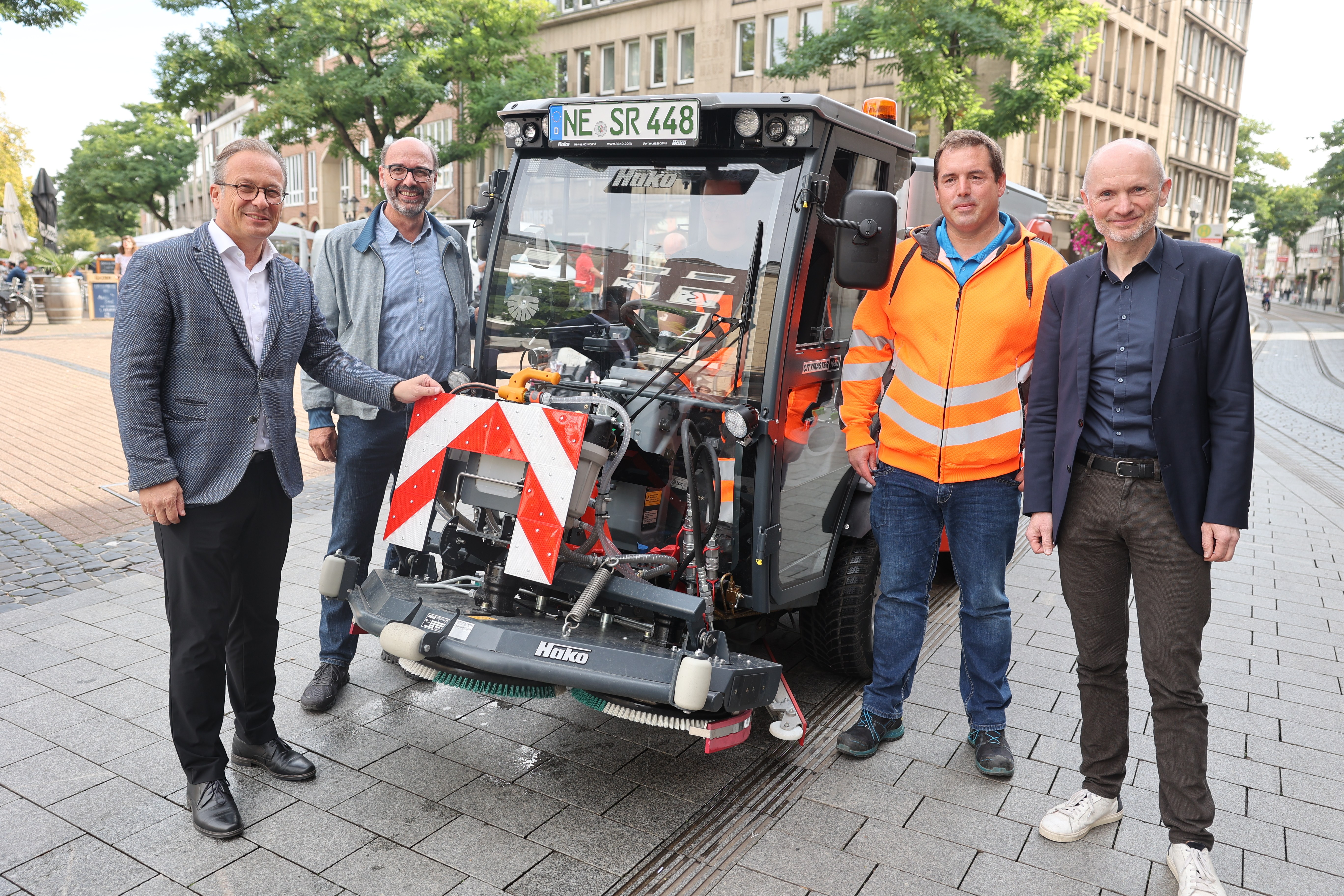 Innenstadt wird herausgeputzt Innenstadt wird herausgeputzt
