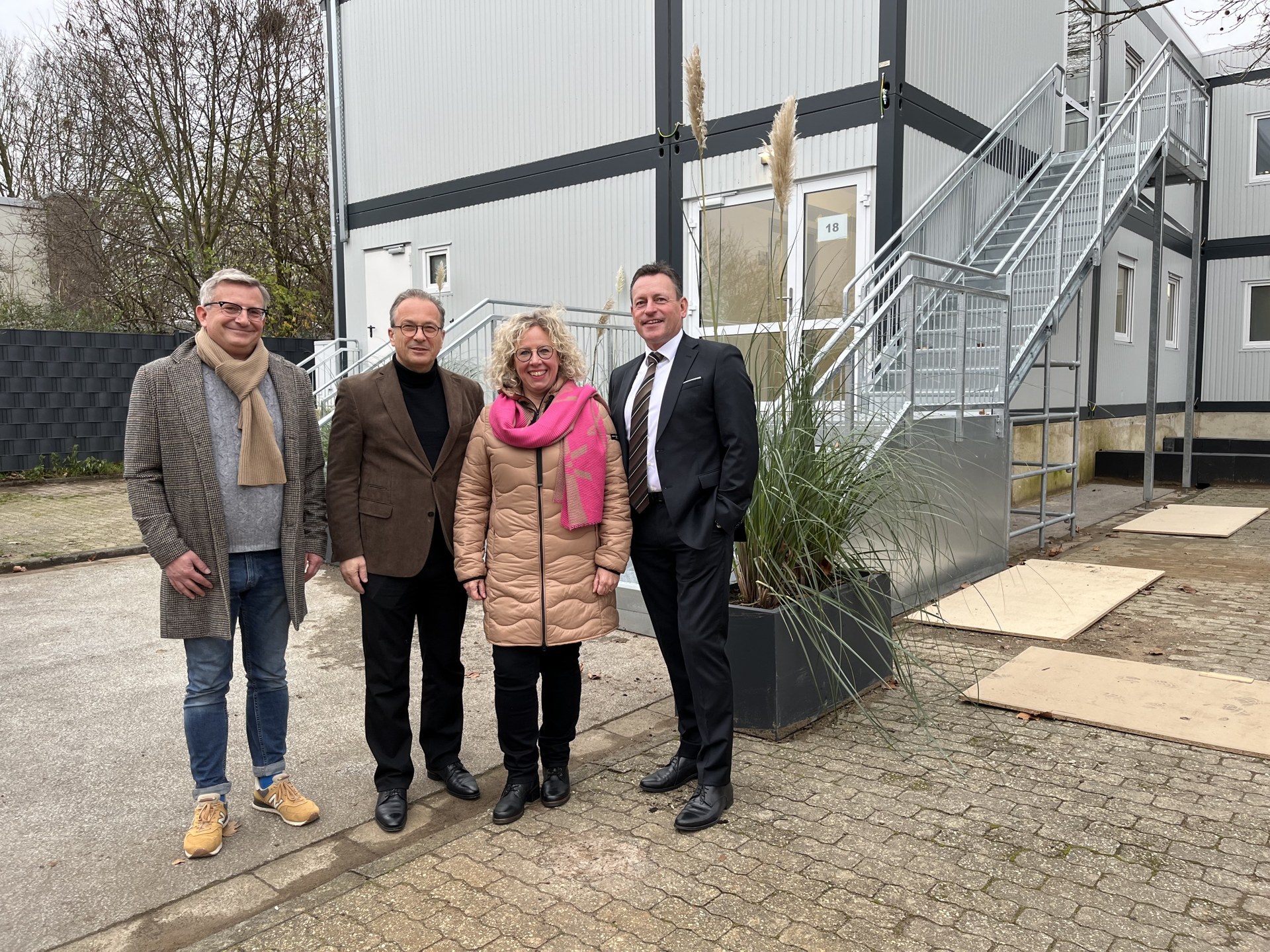 Unterbringungseinrichtung am Nordpark fertiggestellt Unterbringungseinrichtung am Nordpark fertiggestellt