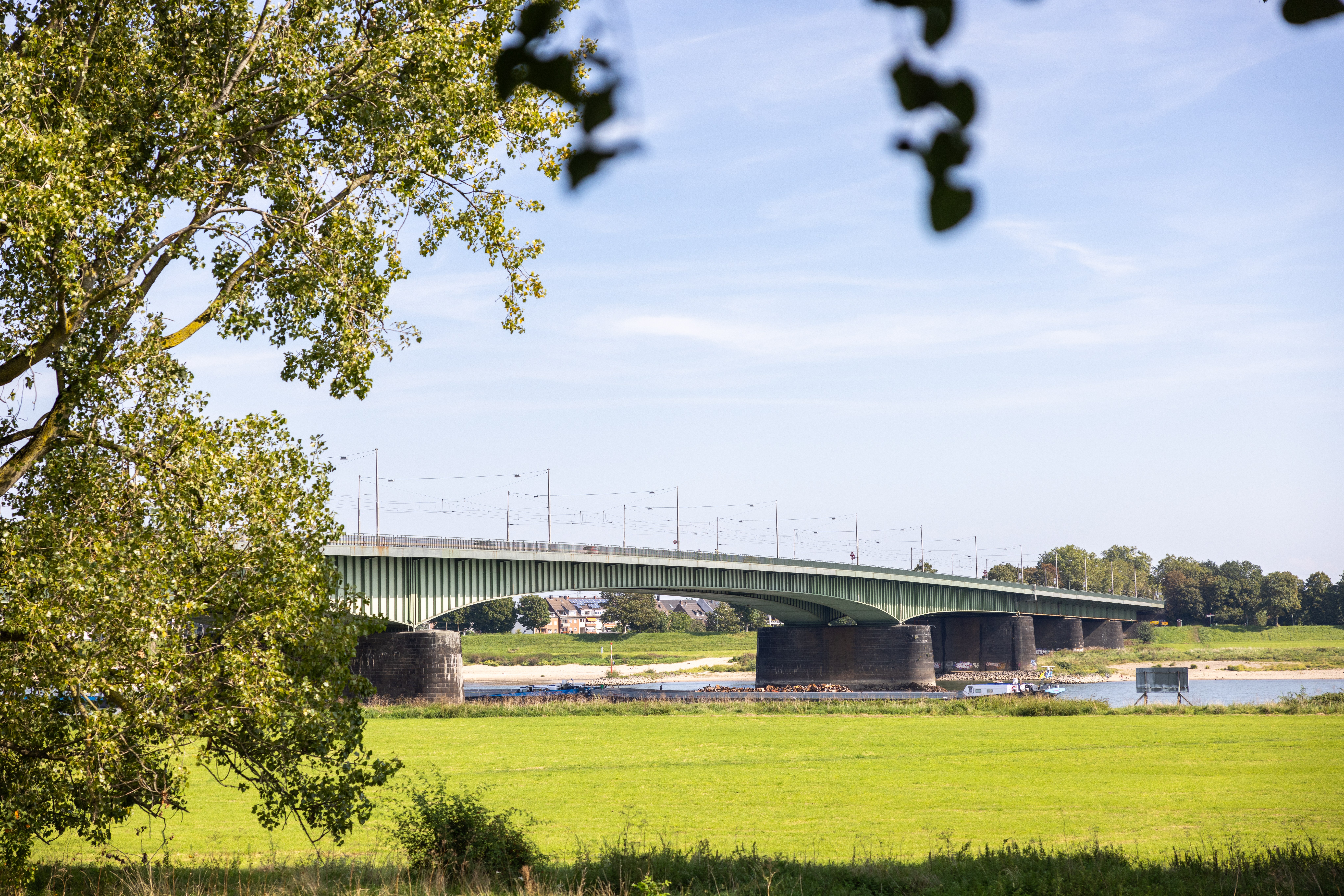 Einschränkungen auf der Josef-Kardinal-Frings-Brücke Einschränkungen auf der Josef-Kardinal-Frings-Brücke