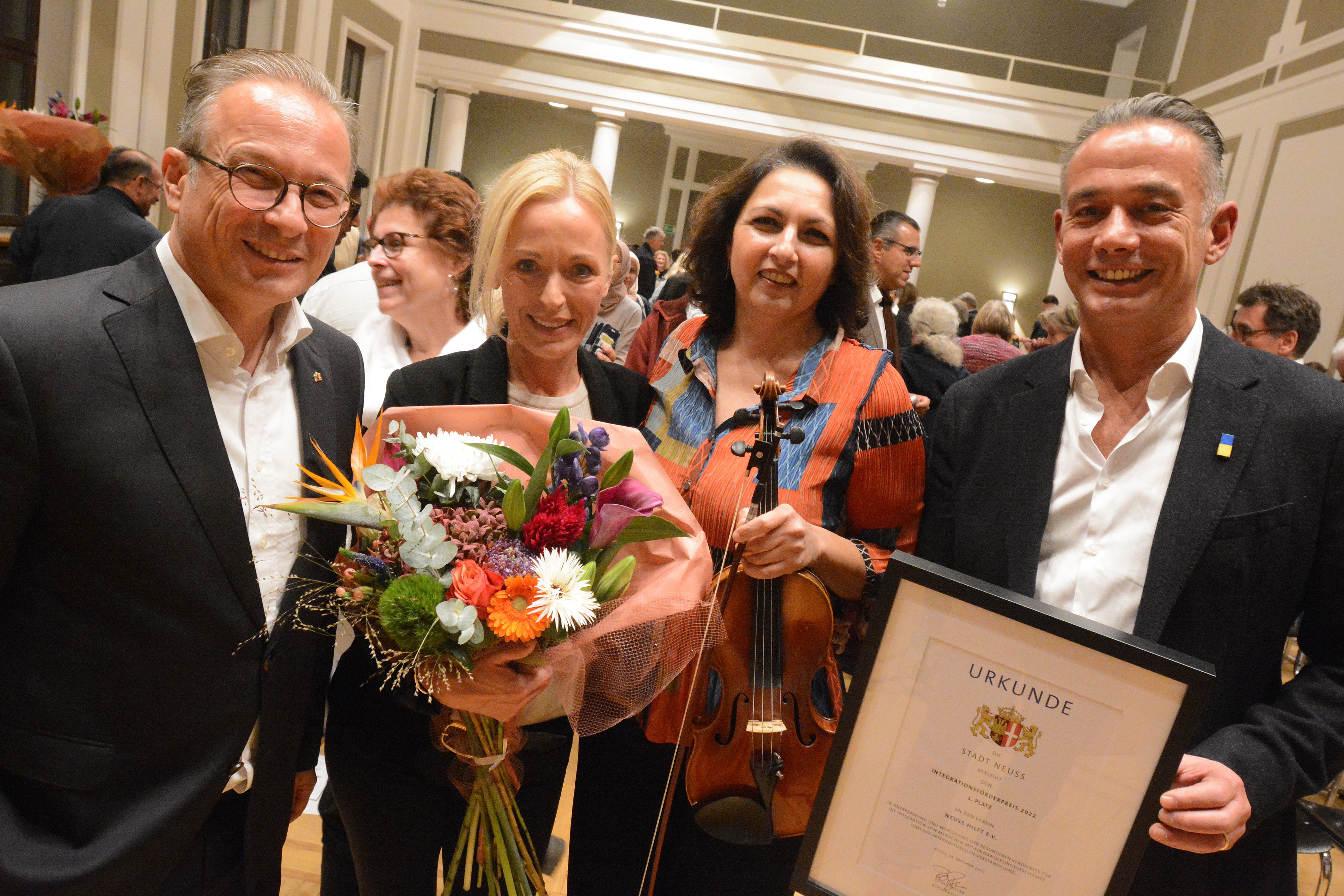 Verleihung des Integrationsförderpreises 2023 Verleihung des Integrationsförderpreises 2023
