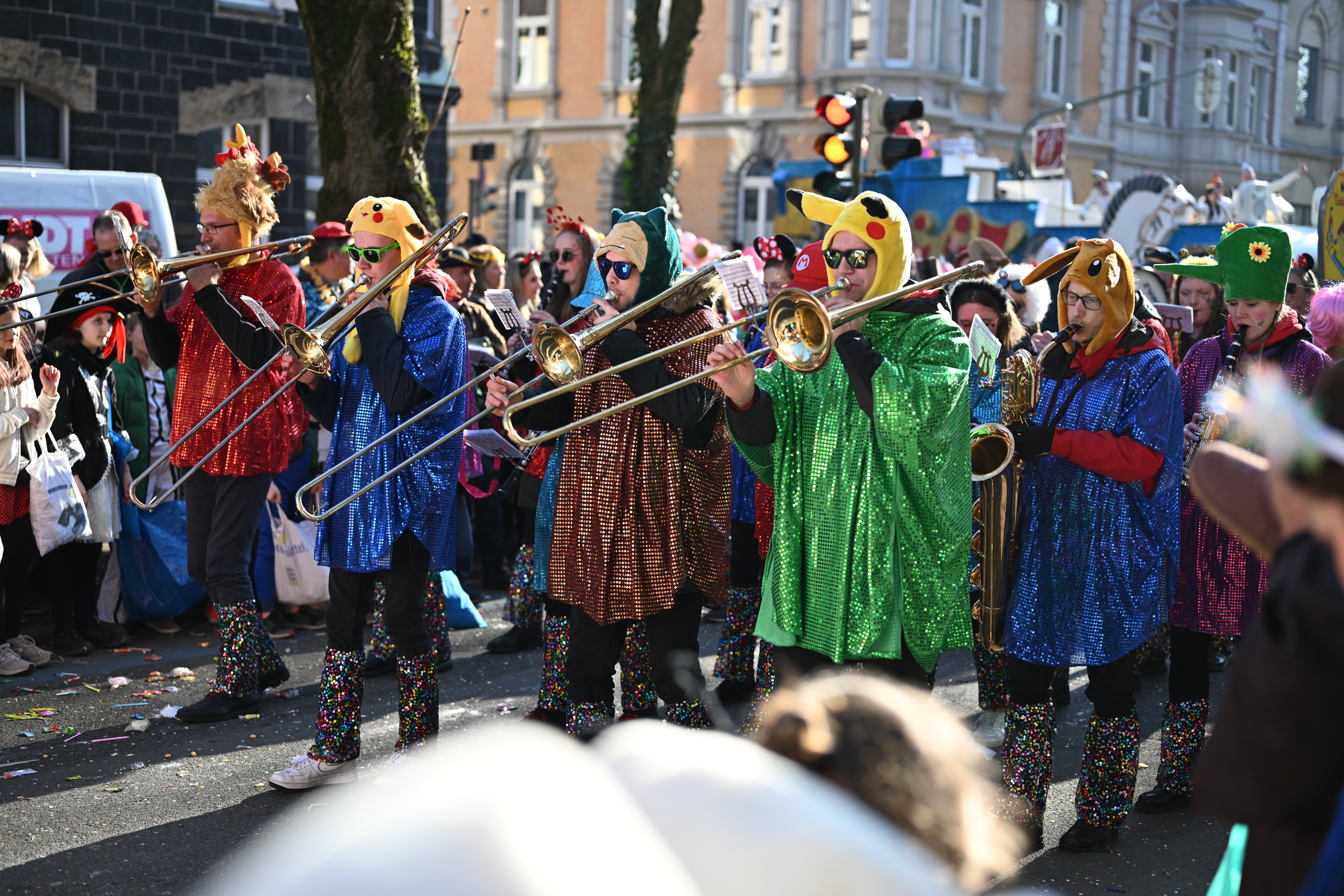 Musiker beim Kappessonntagszug 2025