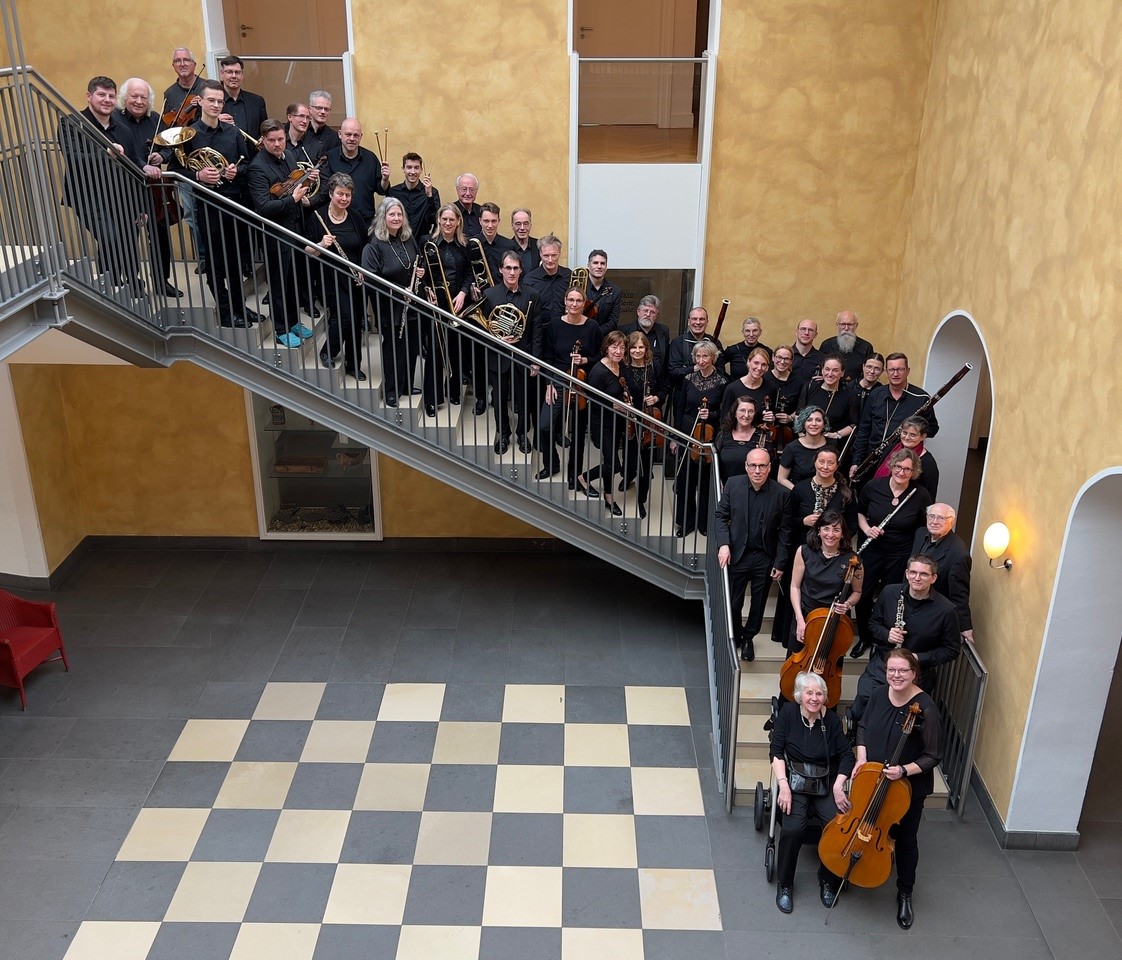 Das Sinfonia-Orchester präsentiert sich. 