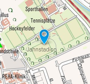 Ausschnitt der Stadtkarte.