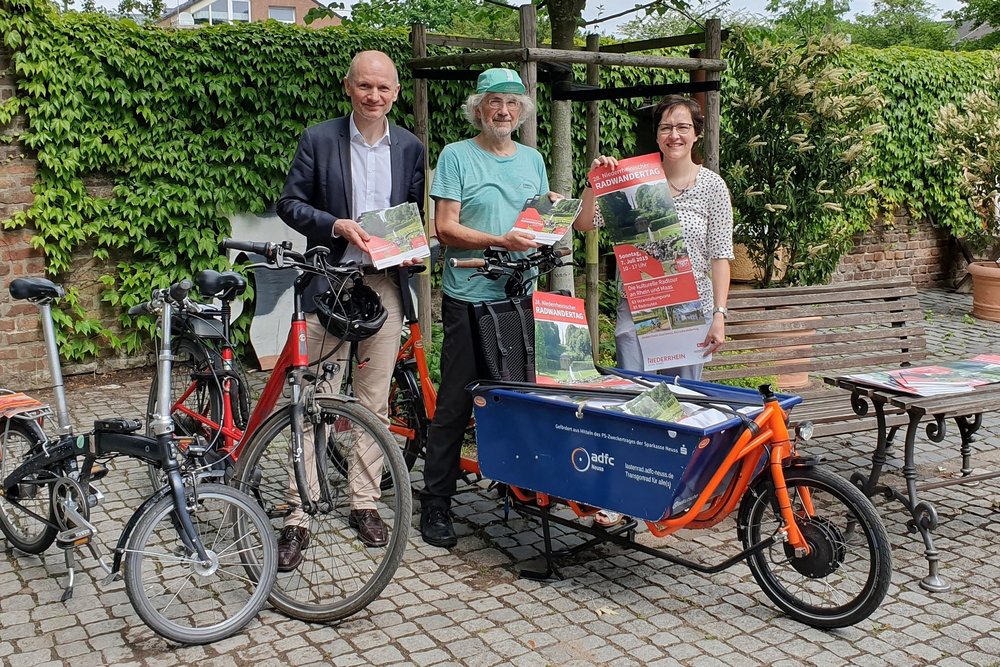 Neuss steigt aufs Rad