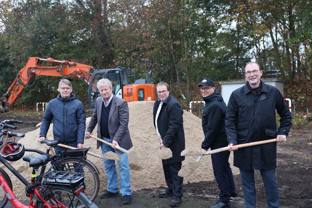 Arbeiten für den zweiten Bauabschnitt des Radschnellwegs 5 starten