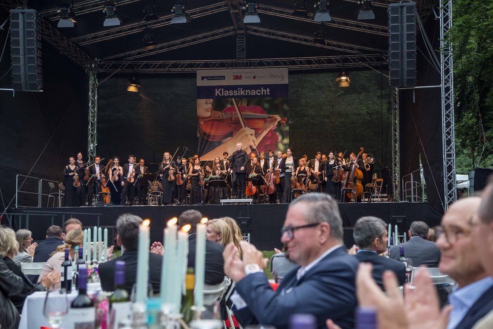Klassiknacht im Rosengarten
