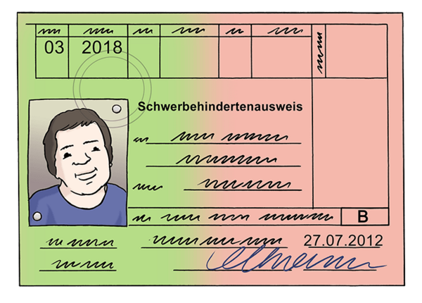 Schwer-Behinderten-Ausweis.