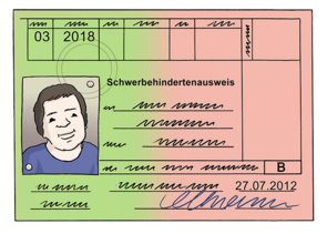 Schwer-Behinderten-Ausweis.