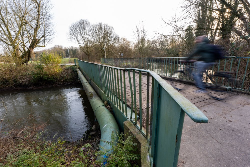 Erftbrücke am Kinderbauernhof wird erneuert