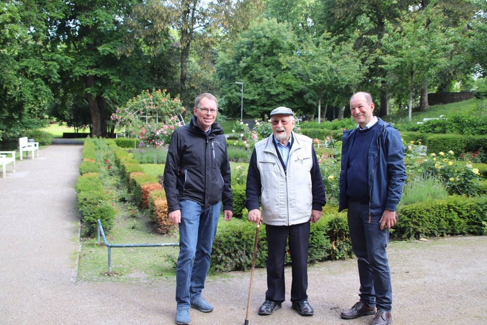 Ludwig der XIV. und der Neusser Rosengarten