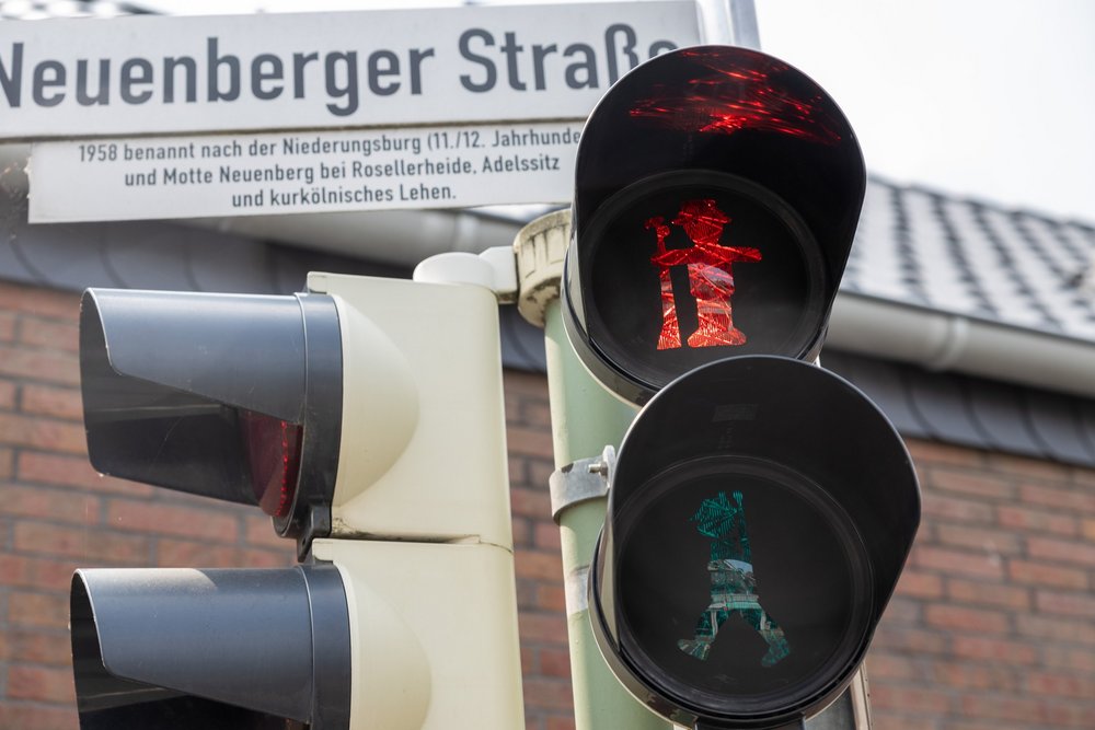 Schützen stiften Schützenampel in Rosellerheide-Neuenbaum