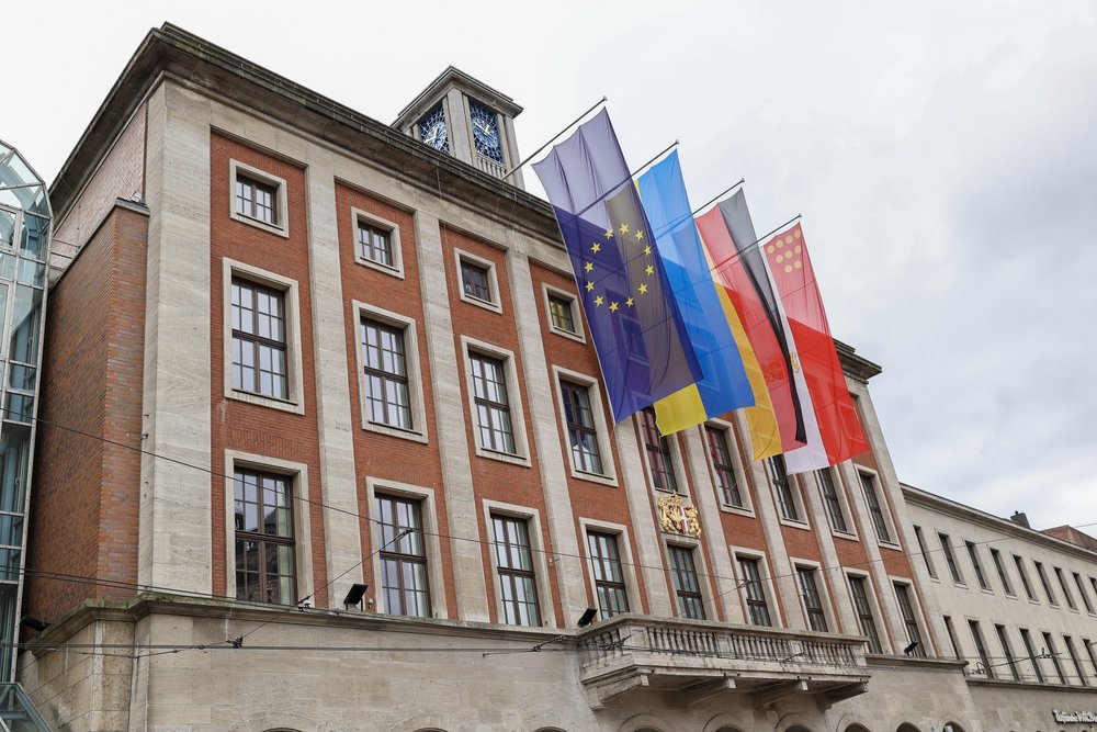 Neuss steht weiterhin solidarisch an der Seite der Ukraine