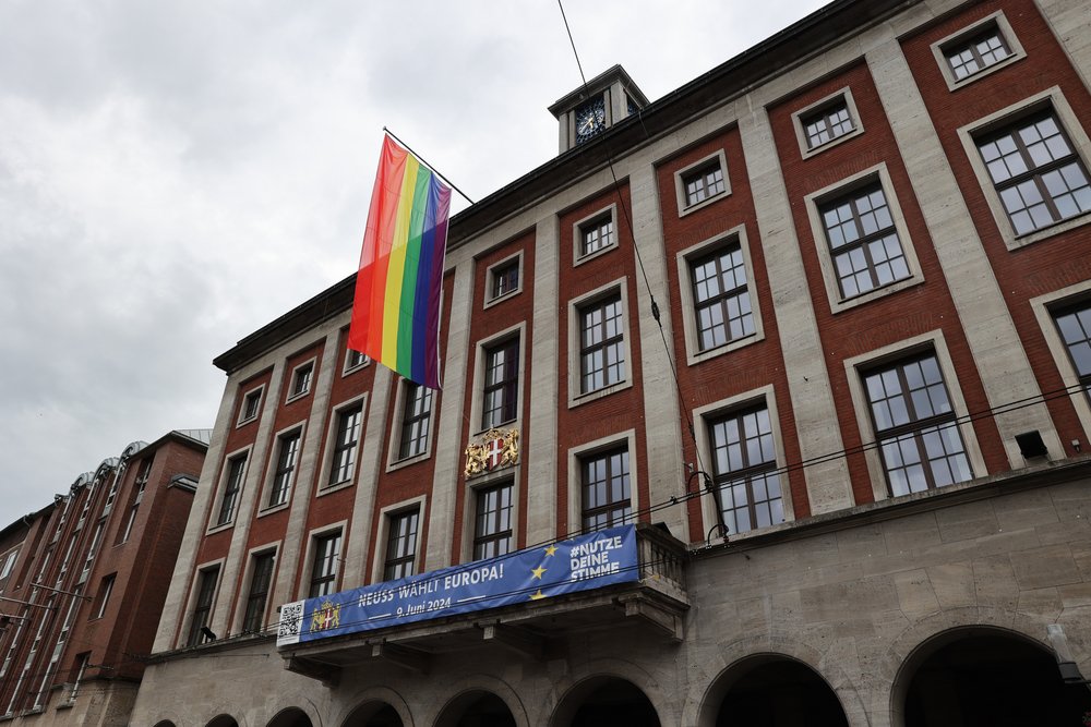 Regenbogenbeflaggung zum IDAHOBIT