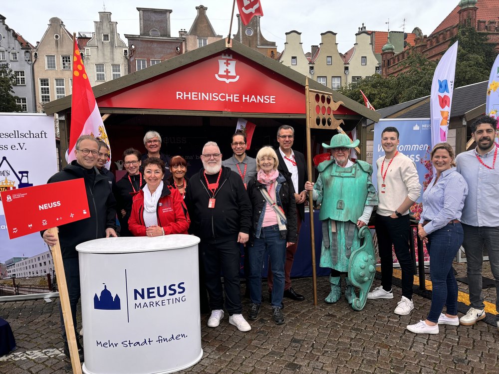 Neusser Delegation auf dem Internationalen Hansetag in Gdańsk