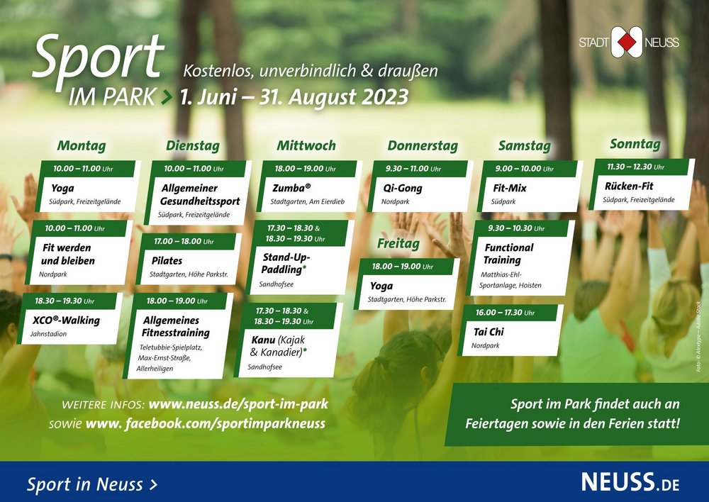 Sport im Park 2023