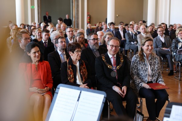 Blick ins Publikum der Veranstaltung.