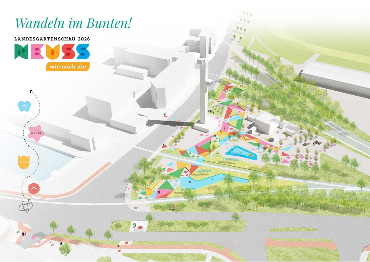 Der Wendersplatz wird zum Entrée der Landesgartenschau 2026 — Neuss am ...