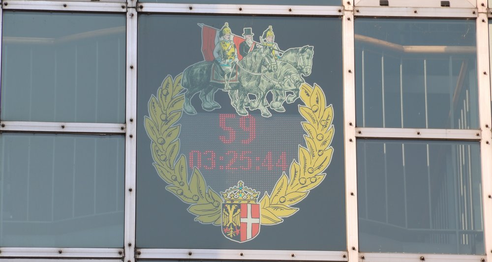 Schützenuhr repariert