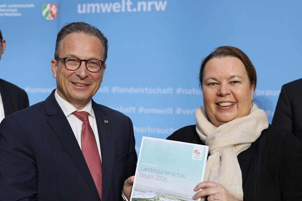 Landesgartenschau 2026 findet in Neuss statt