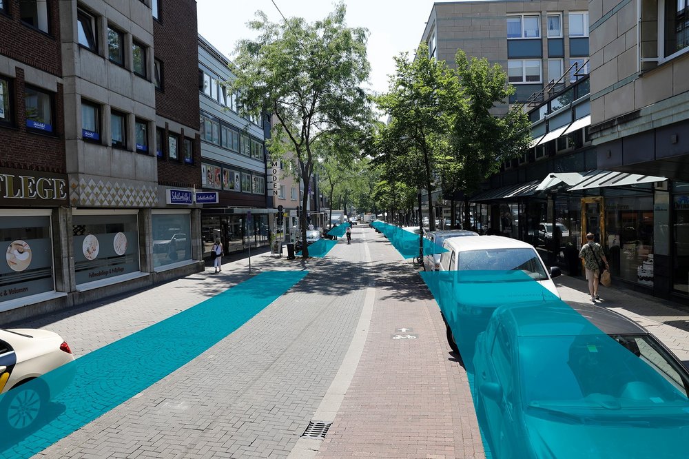 Verkehrsversuch Innenstadt