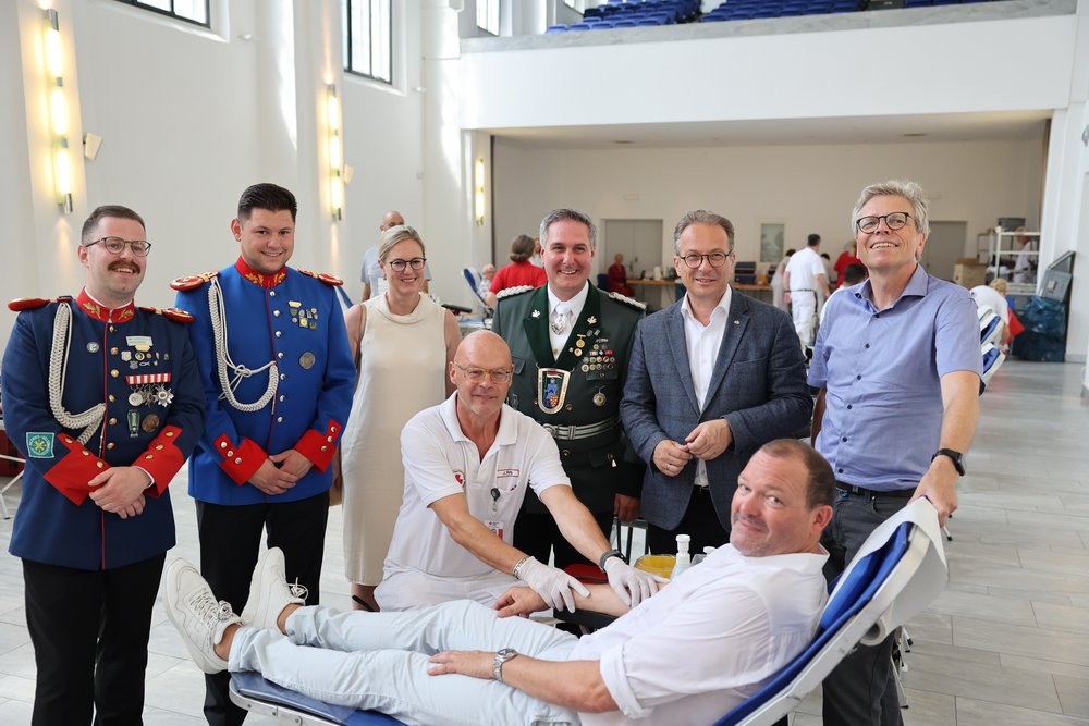 Erfolgreicher 21. Neusser Blutspendemarathon