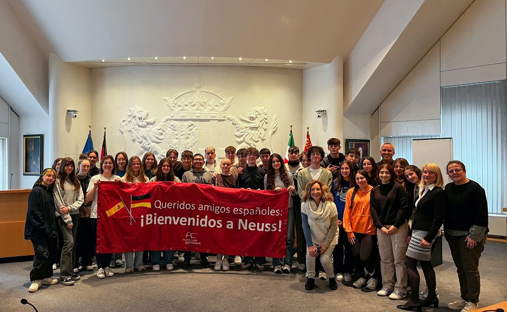 Spanische Gäste in Neuss