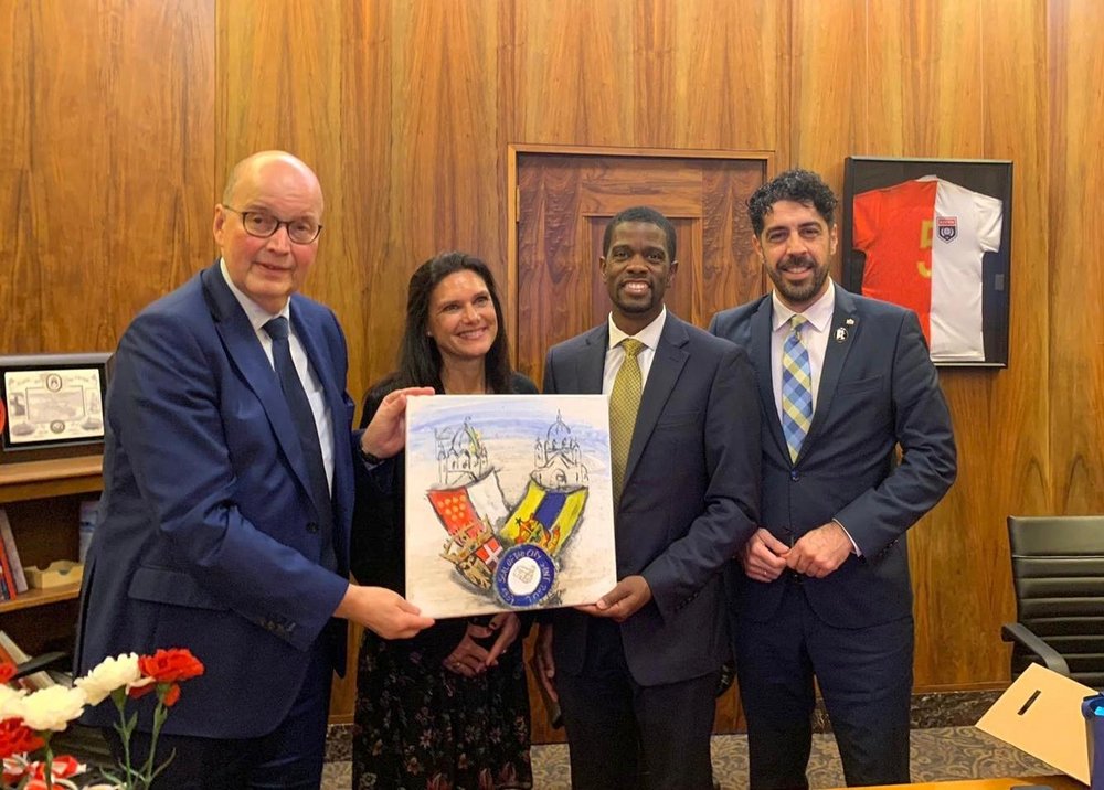 Neusser Delegation besucht Partnerstadt Saint Paul