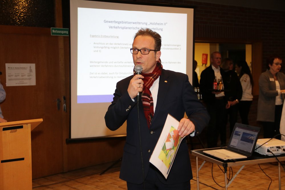 Bürgerversammlung in Holzheim