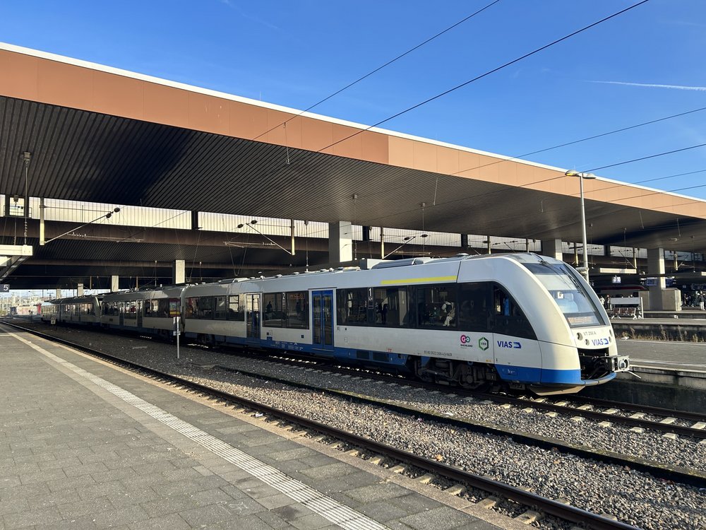 Bauarbeiten auf der Linie RB 39