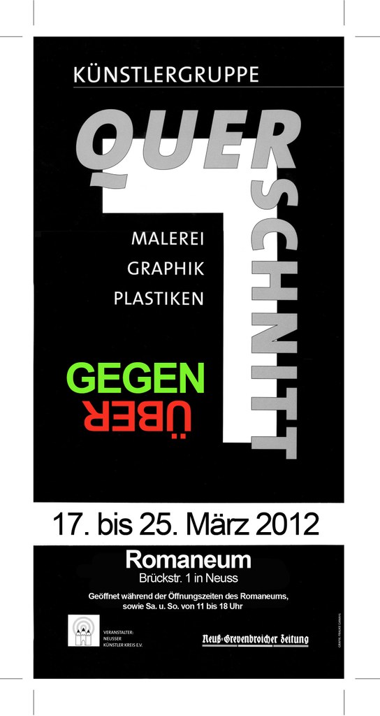Querschnitt - Ausstellung im RomaNEum verlängert bis 01.04.2012