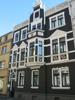 Wohnhaus auf der Kanalstraße