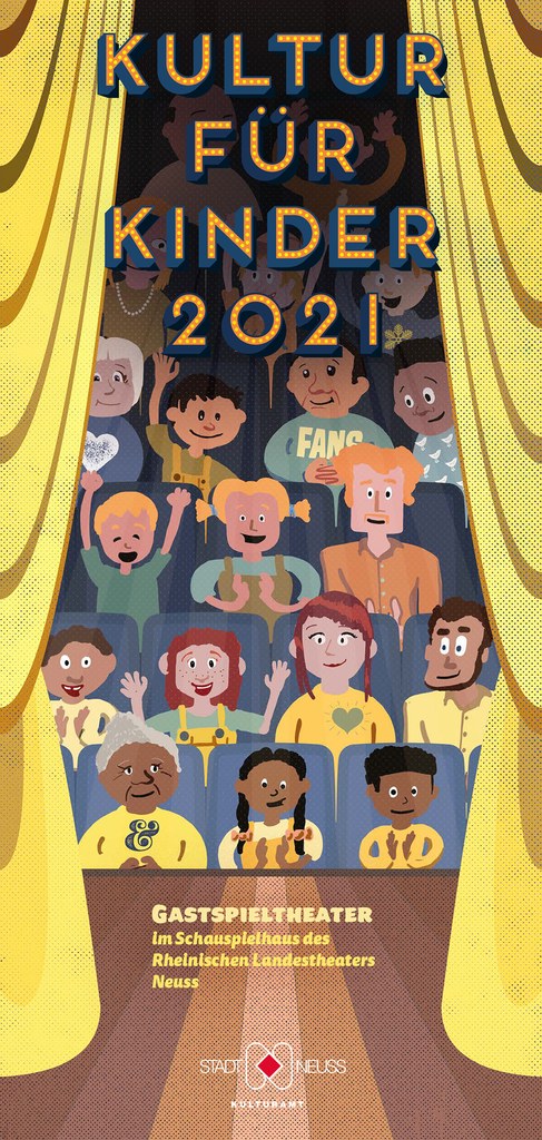 Titelblatt des Programmflyers zu »Kultur für Kinder 2021«