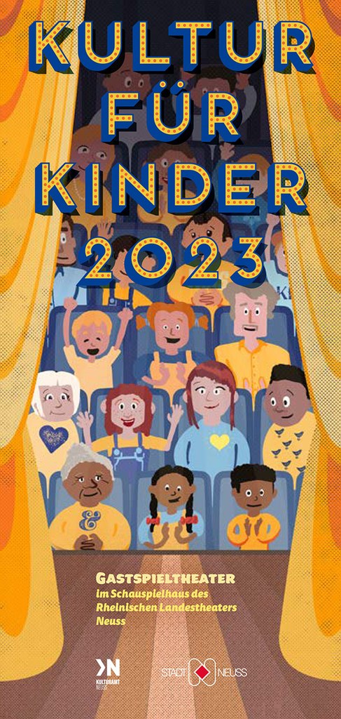 Titelblatt des Programmflyers zu »Kultur für Kinder 2022«
