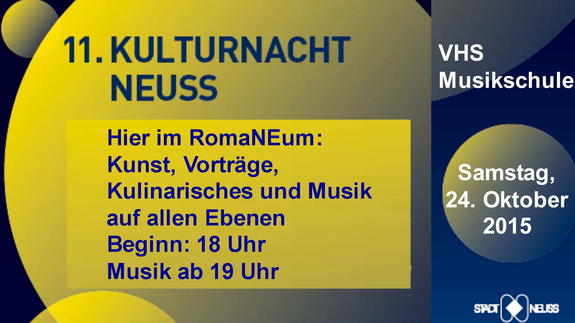 Kulturnacht 2015