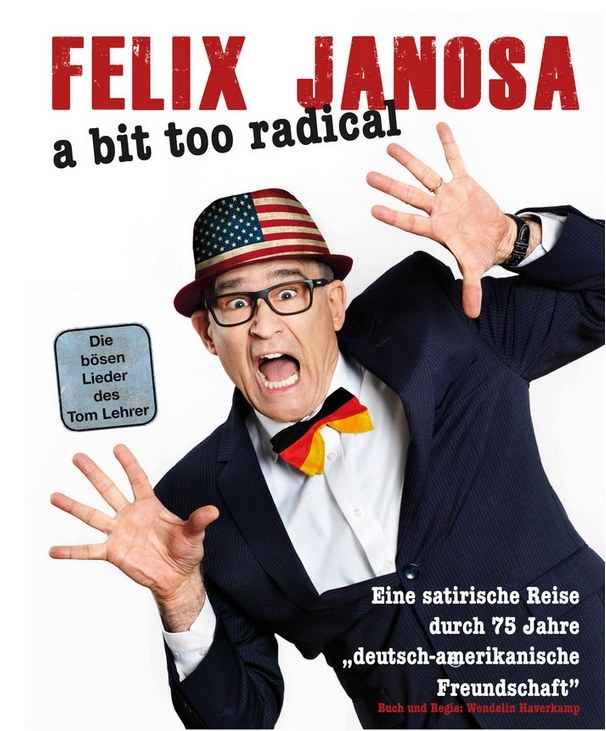 A bit too radical – Musikkabarett im RomaNEum mit Felix Janosa