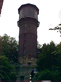 Foto: Wasserturm an der Mühlenstraße