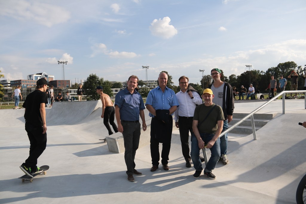 06.09.2016 - Skateranlage im Rennbahnpark eröffnet