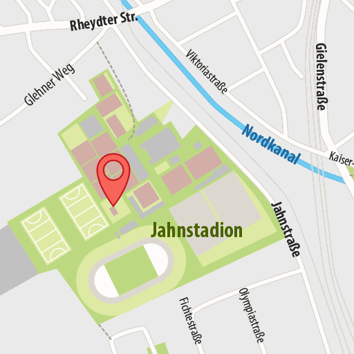 Karte: Jahnstadion, Boule