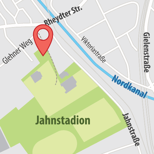 Karte: Jahnstadion, Karate