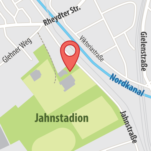 Karte: Jahnstadion, Walking