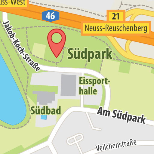Karte Südpark