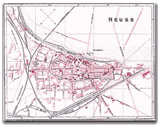 Neusser Stadtplan 1896