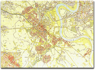 Neusser Stadtplan 1965