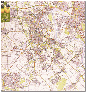 Neusser Stadtplan 1979